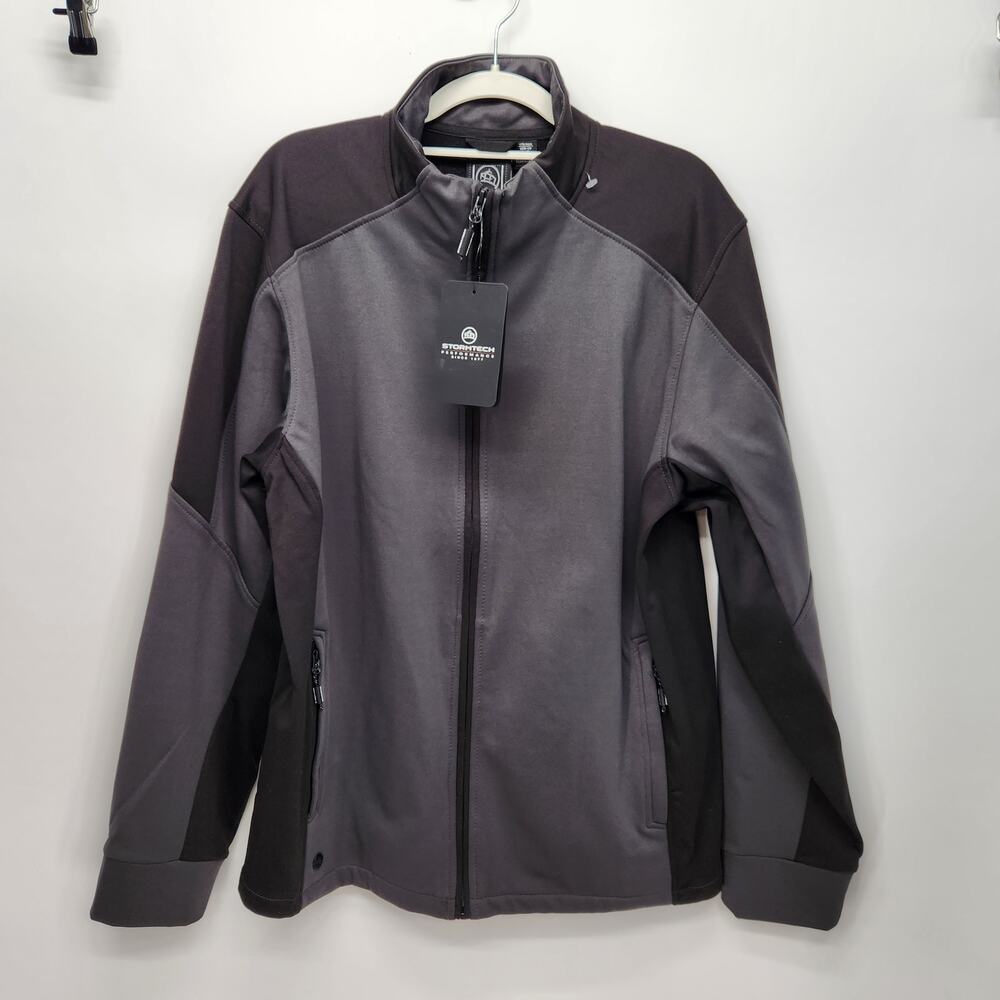 NWT Stormtech Performance JXL-1 Gray Zip Up Lightweight Softshell Jacket Men's L